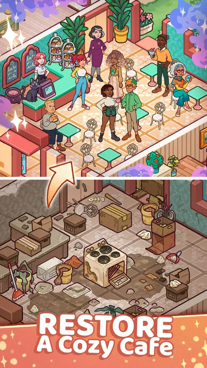 Restoring the cafe