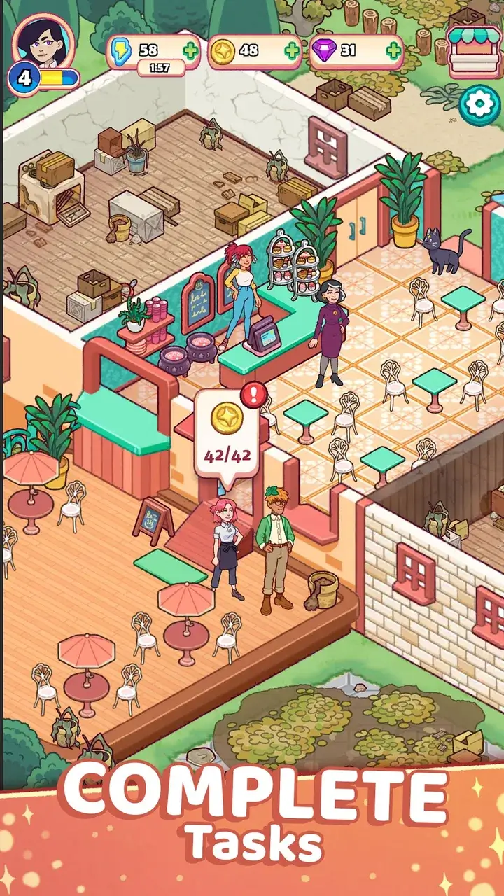 Starbrew Cafe gameplay